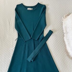 Eliza J. Fit and Flare Sweater Dress